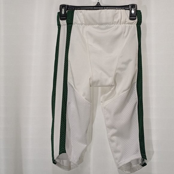 NIKE Alpha Elite Team Engineered Football Pants White / Green Striped Small NWT - Picture 5 of 9